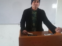 Giving Lecture At Rama Degree College